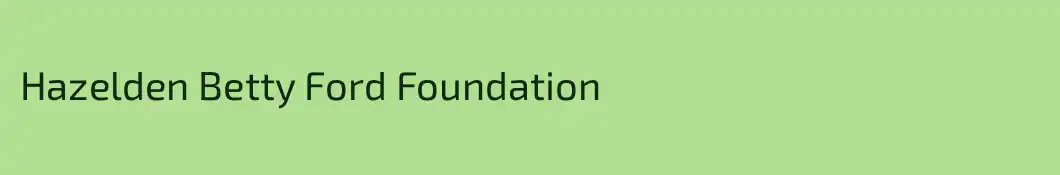 Hazelden Betty Ford Foundation